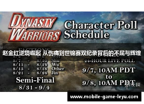 赵金红逆境崛起 从伤痛到世锦赛双纪录背后的不屈与辉煌 赵金红逆境崛起 从伤痛到世锦赛双纪录背后的不屈与辉煌