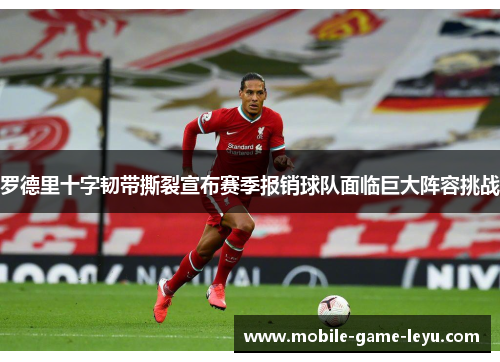 罗德里十字韧带撕裂宣布赛季报销球队面临巨大阵容挑战