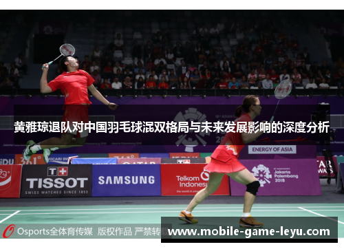黄雅琼退队对中国羽毛球混双格局与未来发展影响的深度分析